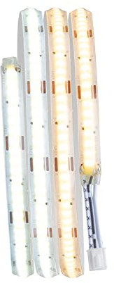 Paulmann 78426 LumiTiles LED COB Slim Stripe Set Smart Home Zigbee 1m incl. 1x3 W dimmbar Warmweiß Weiß Kunststoff Lichtstreifen 2700 K