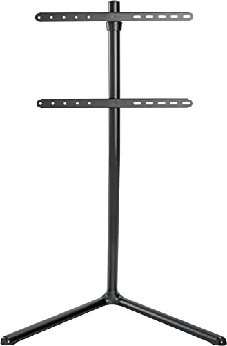 SCHWAIGER TVBS7040 513 TV Ständer Staffelei Bodenstativ Halterung Fernseherständer für Flachbildschirme 49-70 Zoll max. 40kg VESA 600 Aluminium schwarz