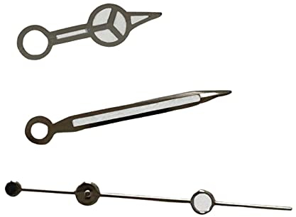 LICHIFIT Ersatz-Zeiger für mechanische Uhrwerke NH35 / NH36, 3-polig, Grün, Modern