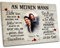 Love Faith Besonders (an ihn) Paar-Leinwand 60 x 40 cm - Personalisiertes Wandbild als Geschenk für Mann/Freund mit eigenem Foto
