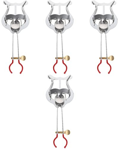 4 Stück Trompeten-notenklammer Notenhalter Notenblattklammer Für Trompetenmusiker