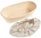 Mumusuki Juego de Cestas de Prueba de Pan, Cesta de Banneton de Pan Premium de Panadería con Forro Cesta de Prueba de Brotform Hacer Pan Hermoso (B)