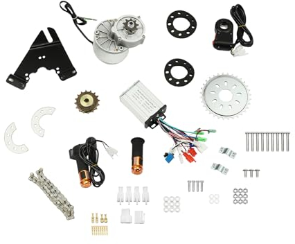 250W Elektrische Fahrrad Motor Kit, Umbau Installation Kit, Elektro Fahrrad Umbau Kit | IP33 Schutz | Reversing-Funktion | Einstellbare Geschwindigkeit |
