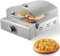 Four À Pizza D'extérieur 25,4 Cm, Four À Pizza De Table en Acier Inoxydable, Au Gaz Propane, avec Pierre De Cuisson Et Étagère, Four Grille-Pain À Tiroir À Pizza pour Restaurant