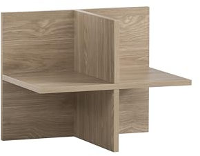 Schildmeyer Regaleinlage Regalkreuz Antero 155772, eiche hell Dekor, 47,5 x 32,8 x 38,4 cm