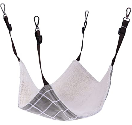 Toddmomy Cat Bed Cushion Pet Hammock Cat Cage Hammock Hanging Bed Comfortable for and Dogs Random