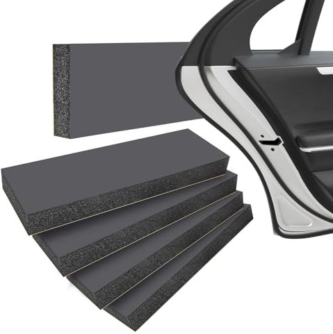 lomdung 4 Stück Garagen Wandschutz, 3 cm Dicker Auto Türkantenschutz, Selbstklebend Autotür Wandschutz Garagen-Wandschutz Wandpolsterung, Türkantenschutz, für Ihr Auto, Garagenwand und Parkplatz