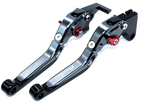 SCUUBE Für Kymco Downtown 350 300i DOWN Town 125/200/300/350 Motorrad CNC Zubehör Bremskupplungshebel Einstellbar Klappbar Ausziehbar Motorrad-Handhebel(G)