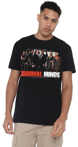 Criminal Minds The Brain Trust Unisex T Shirt, Black, XX-Large