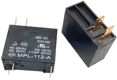 Relais micro-ondes for chauffe-eau 12 V à 4 broches MPL-112-A