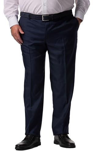 Men Plus Herren große Größen Übergrößen Menswear L-8XL Businesshose Florenz Bauchfit, Baukasten Navy blau 72 836709130-72