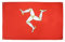 AZ FLAG Flagge Isle of Man, 150 x 90 cm, mit 4 Ösen, Pavillon Mannois für Balkon oder Wand
