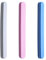 Professional Nail Files 100/180 Grit Nail File, Nail Buffer Block Double-Sided Thickened Fingernail Files Salon Manicure Tools Pet Grooming Tool (Blue Pink Gray, 3 Pcs)