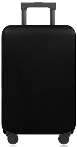 Kofferhülle, Koffer Abdeckung, Luggage Gepäck Cover, Elastische Schutzhülle für Reisekoffer, Kofferschutzhülle Waschbar, Gepäckabdeckung Koffer, Kofferbezug für Reisegepäck (XL,29-32,Schwarz)
