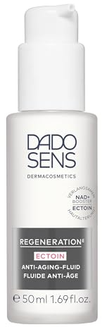 DADO SENS REGENERATION E Ectoin Anti-Aging Fluid 50 ml, Mit NAD+ Booster | Feuchtigkeitsspendendes Gesichtsfluid, Anti-Aging Gesichtspflege, Mildert Falten & Strafft, Fördert Zellenergie & Zellschutz