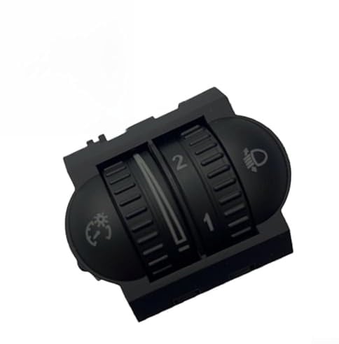 Pulsante interruttore luce cruscotto per Golf 6 Mk6 e Cabriolet 2009 – 2016 sostituisce 5k0941333 5kd941333 pannello strumenti manopola di controllo illuminazione alloggiamento in plastica accessorio