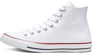 Converse All Star Hi Canvas Sneakers, Optical White, 36.5 EU