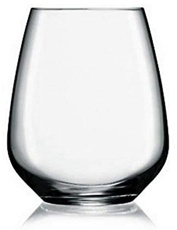 Luigi Bormioli Trinkgläser 670 ml PRESTIGE, hochwertiges Cabernet/Merlot Weinglas, bleifreies Kristallglas aus Italien (Farbe: Transparent), Menge: 1 x 4 Stück