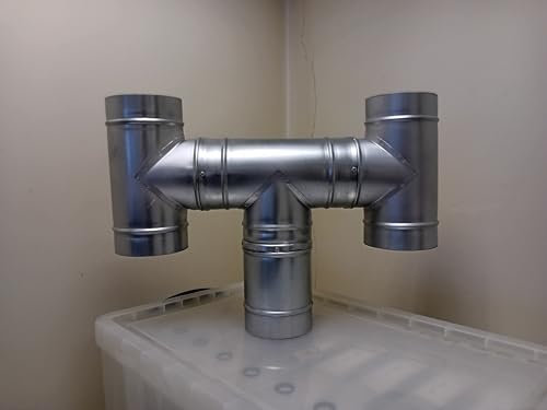 H roof Cowl,100mm Diameter, Anti-downdraught, backdraught, ducting, Ventilation, galvanised, Chimney woodburner Flue Cover