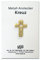 °° Anstecker Kreuz (vergoldet)
