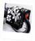 Kinder-Fahrradtasche Joy Satteltasche Gepäckträgertasche Fahrradtasche 2 x 5 Liter Farbe: 41 Flower White 3 groß