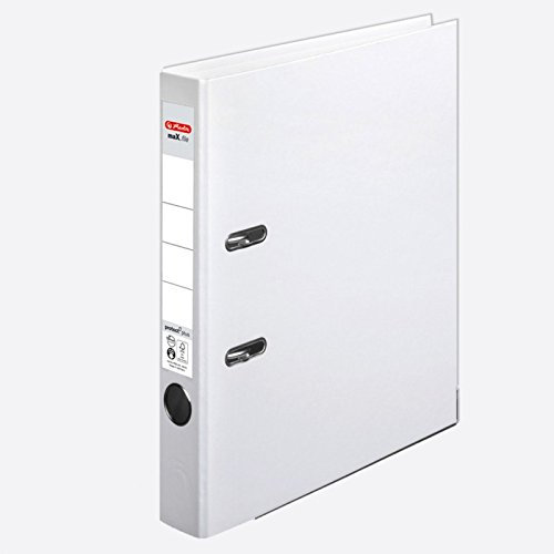 Ordner A4 5cm maX.file weiß HERLITZ 10834786 protect plus
