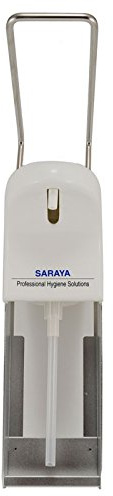 Saraya Eurospender für Desinfektionsmittel oder Seife, 1000 ml, Aluminium