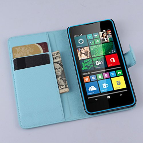 Coque Microsoft lumia 640,Etui Microsoft lumia 640,Anti-rayures Coque TPU Pochette Portefeuille Fentes pour Cartes Fermeture Aimantée, Housse en Cuir Synthétic Fonction Stand pour NOKIA lumia 640