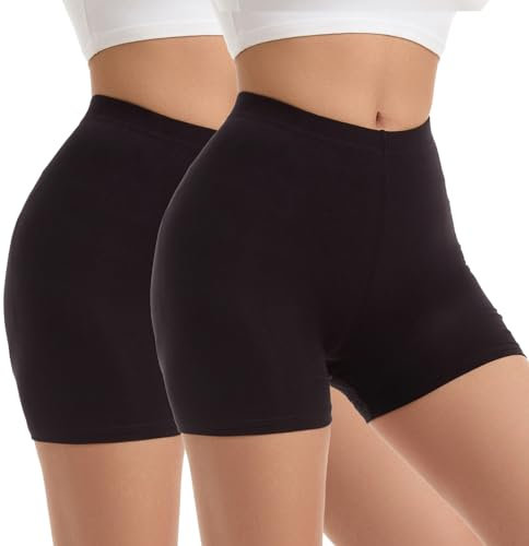 Vinconie Kurze Leggings Damen Hose Unter Rock Radlerhose Kurz Unterhosen Damen Shorts