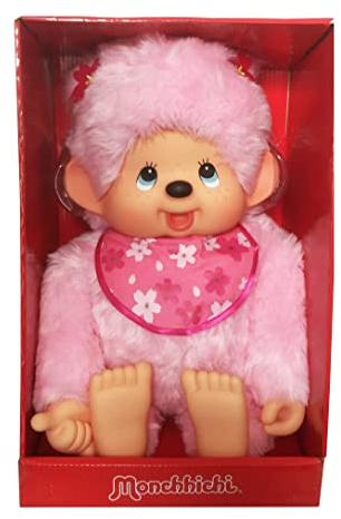 Bandai - Monchhichi - peluche - Sakura Pinky rose 80 cm - SE24242
