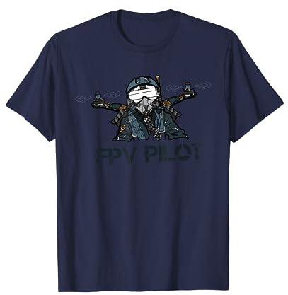 FPV Drone Racing Hobby Quadrocopter Tiny Whoop T Shirt T-Shirt