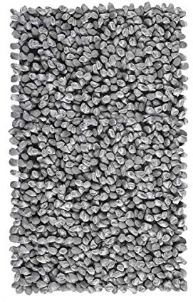 Aquanova Rocca Badteppich Badematte (60x100cm Silber grau)