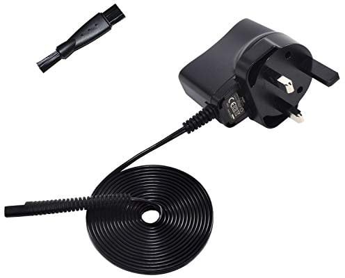 HQRP 6V Charger compatible with Braun cruZer 5 Beard&Head Type 5418 Trimmer Series 5 ContourPro 570s-4, 570cc 570cc-3 570cc-4 590cc 590cc-3 590cc4 8374 8377 ContourX Type 5751 Shaver AC Adapter