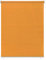 paramondo Außenrollo Senkrechtmarkise Sonnenschutz Sichtschutz für Balkon Terrasse, Freihängend, Reiß- & Wetterfest, Pflegeleicht, 120 x 240 cm (BXH) orange