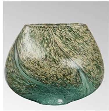 Lambert - Vase, Blumenvase - Tizian - Glas - groß - Farbe: Ocean Multicolor - (ØxH) 35 x 28,5 cm