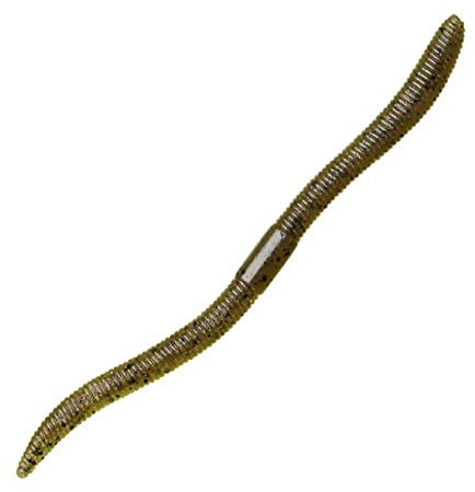 Illex Leurre Souple Flick Shake 4'8in - 12cm - 3.7g - Green Pumpkin-Chart - Sinking - 39578