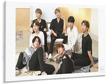 Puzzle 1000 Teile BTS-Plakat, Jungkook, rm, v, Jimin, jin, suga, j-Hoffnung dekorative Malerei Puzzle 1000 Teile Tiere Geschicklichkeitsspiel für die ganze Familie, farbenfroh(38X26cm)