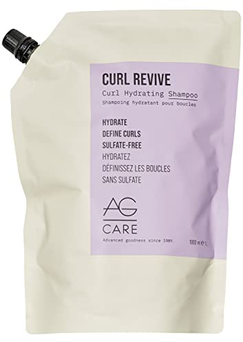 AG HAIR Care by AG Hair Care CURL REVIVE Feuchtigkeits-Shampoo ohne Sulfat (neue Verpackung), 100 g
