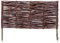 KADAX Palisade aus Weide, natürlicher Weidenzaun, handgemachter Weidenflechtzaun, Gartenzaun für Wegabgrenzung und Beete, Zaun Rasenkante (1 Stück 60x40cm)