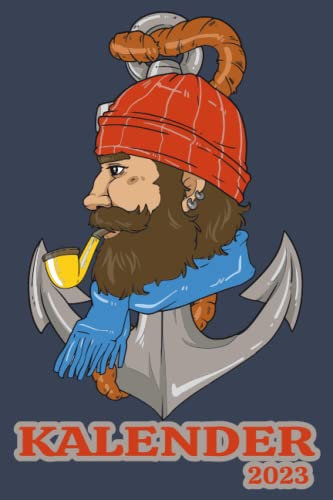 Kalender 2023: XXL Kalender DIN A5 2023 1 Tag = 1 Seite mit großem Tagesplaner und großartiger Übersicht. Monatsübersicht, Erinnerung und Notizen in diesem Kalenderbuch | Seefahrer Kalender 2023