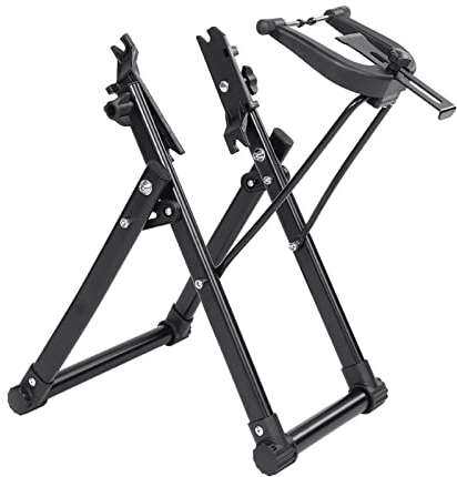 Ejoyous Zentrierständer Fahrradständer, Faltbarer Fahrradständer Fahrradmontageständer Schwerlast Reparaturständer Rad Reparatur Ständer, für Mountainbike Rennrad