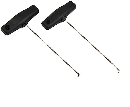 2 stücke Edelstahl Instrument Cluster Ziehen Haken Set, Einfach zu Bedienen Tacho Haken Extractor Set Werkzeug