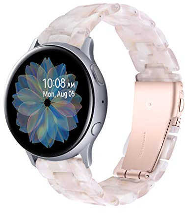 20mm Harz Armband Kompatibel für Withings ScanWatch 42mm, Steel HR 40mm, Steel HR Sport 40mm, Ersatzarmband für Withings ScanWatch Horizon (Farbe 2)