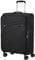 Samsonite Litebeam - Spinner M, Erweiterbar Koffer, 66 cm, 67/73 L, Schwarz (Black)
