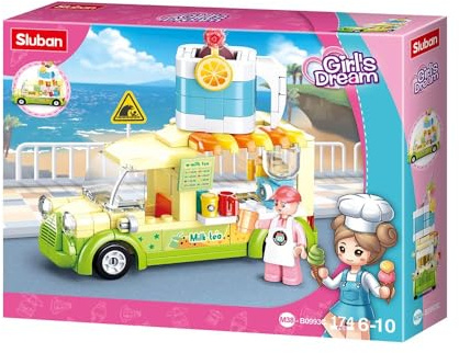 Sluban Food Truck, Smoothie Wagen (174 Teile)