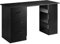 HOMCOM Scrivania Porta PC con 3 Cassetti e 3 Ripiani, Scrivania per Camera e Ufficio 120x49x72cm, Nero