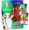Match Attax Topps UEFA Euro 2024 Deutschland Sammelkarten - EM Trading Cards - 1 Mappe + 2 Booster (34 Stück)