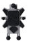HBYLEE-Motorcycle Phone Mount For 4.0-7.0 Phones Motorcycle Fork Stem Phone Holder Wireless/USB C Charger Quick Charge Anti-Theft Handlebar Mirror Base Motorbike Cellphone Mount