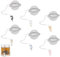 UNICRAFTALE 6 pièces Infuseurs à Thé en Maille Filtres à Thé Acier Inoxydable Ensemble Cages de Passoire à Boule de Thé avec Longue Chaîne et Breloques de Chat en Émail Support de Cages de Passoire