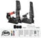 SIMSONN Plus X Sim Racing Pedals PC Racing Simulator Pedale HE Hydraulik pedal Unterstützung für haptische Pedals Reactor Schwarz (PLUS X P2-H2